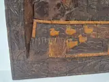 Bijzonder vintage houten wandreliëf – handgemaakt – Indonesische Minangkabau-stijl – 20e eeuw – foto 5 – kavel bij Onlineveilingmeester, Groningen