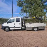 Bedrijfsauto, Iveco, 50C15 openlaadbak met laadkraan Hiab XS022 HiDuo, 2013 – foto 2 – kavel bij Onlineveilingmeester, Wijk en Aalburg