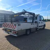 Bedrijfsauto, Iveco, 50C15 openlaadbak met laadkraan Hiab XS022 HiDuo, 2013 – foto 5 – kavel bij Onlineveilingmeester, Wijk en Aalburg