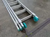 3-delige uitschuifbare ladder met gevelrol, 3x12-treeds – foto 4 – kavel bij Onlineveilingmeester, Heerenveen