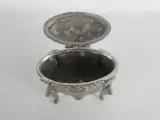 Fraaie verzameling van 6 diverse oude en vintage sieraden- en snuisterijdoosjes – 19e/20e eeuw – foto 29 – kavel bij De Kringwinkel, Heverlee