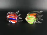 Set van 3 decoratieve glazen vissen in Murano-stijl – foto 10 – kavel bij De Kringwinkel, Heverlee