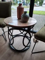 Bijzettafel met 2 stoelen – foto 2 – kavel bij Onlineveilingmeester, Hoogeveen