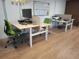 2x Duo-bureau, in hoogte verstelbaar – kavel bij Onlineveilingmeester, Hoogeveen