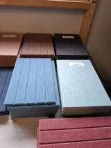 Partij akoestische monsters, samples en panelen diverse kleuren en dessins – foto 8 – kavel bij Onlineveilingmeester, Hoogeveen