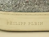 Philipp Plein high-top sneakers met zilverkleurige glitters en skull-detail – foto 8 – kavel bij De Kringwinkel, Antwerpen