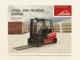 Linde miniatuur vorkheftruck H20–H35 met handmatig verstelbare vork - Made in Germany – kavel bij De Kringwinkel, Antwerpen