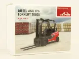 Linde miniatuur vorkheftruck H20–H35 met handmatig verstelbare vork - Made in Germany – foto 4 – kavel bij De Kringwinkel, Antwerpen