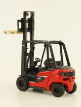 Linde miniatuur vorkheftruck H20–H35 met handmatig verstelbare vork - Made in Germany – foto 7 – kavel bij De Kringwinkel, Antwerpen