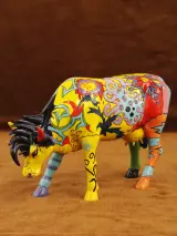 CowParade – Emoo, A Reason to Survive – Inocente Izucar Galicia – La Jolla 2009 – Grote verzameleditie – kavel bij De Kringwinkel, Antwerpen