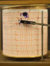 ZENITH Zwitserse Messing Barograaf Nº 943 – foto 9 – kavel bij De Kringwinkel, Antwerpen
