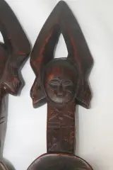 2 Traditionele Afrikaanse lepels – foto 4 – kavel bij De Kringwinkel, Brecht