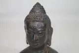 Bronzen Boeddha hoofd – foto 4 – kavel bij De Kringwinkel, Brecht