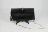 Elegante zwarte clutch - Cocco Bidente – kavel bij De Kringwinkel, Brecht