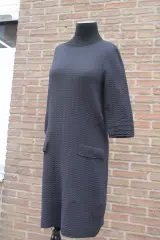 Donkerblauwe etuijurk - Natan – foto 2 – kavel bij De Kringwinkel, Brecht