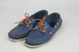 Klassieke blauwe bootschoenen - Sebago Docksides - Maat 44 – kavel bij De Kringwinkel, Brecht