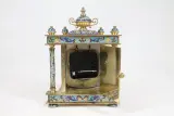 Chinese cloisonné-tafelklok – foto 4 – kavel bij De Kringwinkel, Brecht