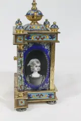 Chinese cloisonné-tafelklok – foto 5 – kavel bij De Kringwinkel, Brecht
