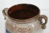 Vintage keramische Rumtopf pot met fruitdecoratie – foto 6 – kavel bij De Kringwinkel, Brecht
