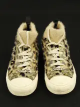 Christian Dior warme wintersneakers voor dames met luipaardprint – kavel bij De Kringwinkel, Antwerpen