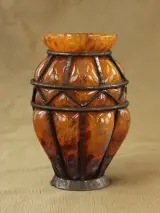 Louis Majorelle voor Daum Nancy - art deco vaas – kavel bij De Kringwinkel, Antwerpen