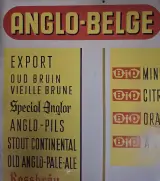 Vintage kartonnen reclamebord van brouwerij Anglo-Belge – foto 2 – kavel bij De Kringwinkel, Gent