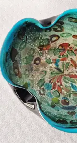 Murano "Tutti Frutti" glazen schaal – foto 5 – kavel bij De Kringwinkel, Lochristi