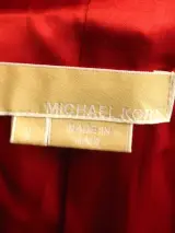 Michael Kors - rode double-breasted jas in virgin wool, angora & cashgora – foto 8 – kavel bij De Kringwinkel, Antwerpen