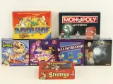 Partij van 7 gezelschapsspellen – kavel bij De Kringwinkel, Antwerpen