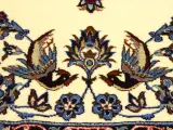 Perzisch Isfahan-tapijt uit Iran met Mythologische Fabeldieren – foto 7 – kavel bij De Kringwinkel, Antwerpen