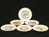 Set van 6 Franse keramische kaasbordjes met doos – foto 3 – kavel bij De Kringwinkel, Antwerpen