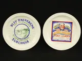 Set van 6 Franse keramische kaasbordjes met doos – foto 4 – kavel bij De Kringwinkel, Antwerpen