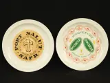 Set van 6 Franse keramische kaasbordjes met doos – foto 5 – kavel bij De Kringwinkel, Antwerpen