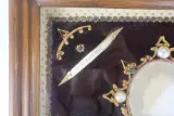 Antiek devotiekader met religieuze relieken en papierfiligraan – foto 2 – kavel bij De Kringwinkel, Izegem