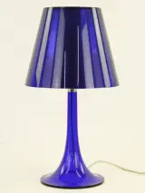 Flos Miss K tafellamp by Philippe Starck - kobaltblauw design – kavel bij De Kringwinkel, Antwerpen