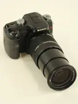 Sony Alpha 100 digitale spiegelreflexcamera met zoomlens en accessoires – foto 14 – kavel bij De Kringwinkel, Antwerpen
