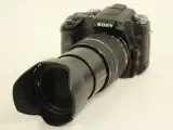 Sony Alpha 100 digitale spiegelreflexcamera met zoomlens en accessoires – foto 15 – kavel bij De Kringwinkel, Antwerpen