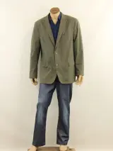Christian Berg herenblazer maat 56 - 100% katoen - casual chic – foto 2 – kavel bij De Kringwinkel, Antwerpen