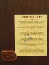 Handgemaakte Byzantijnse icoon Maria met Kind - Pefkis - bladgoud en certificaat – foto 11 – kavel bij De Kringwinkel, Antwerpen