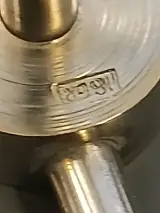 Set van 11 verzilverde messenleggers met kruisvormige uiteinden – foto 5 – kavel bij De Kringwinkel, Diest