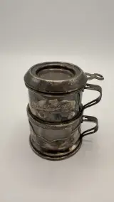 Verzilverde koffiefilters – Le Vieux Strasbourg (4 stuks) – foto 13 – kavel bij De Kringwinkel, Dendermonde