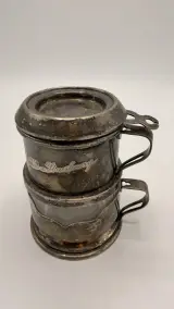 Verzilverde koffiefilters – Le Vieux Strasbourg (4 stuks) – foto 3 – kavel bij De Kringwinkel, Dendermonde