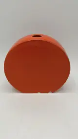 Italiaanse Design vazen- feloranje Space Age – foto 3 – kavel bij De Kringwinkel, Dendermonde
