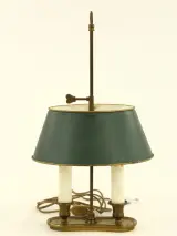 Franse Bouillotte lamp in klassieke Empire-stijl – foto 3 – kavel bij De Kringwinkel, Antwerpen