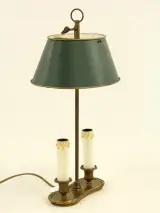 Franse Bouillotte lamp in klassieke Empire-stijl – foto 5 – kavel bij De Kringwinkel, Antwerpen