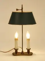 Franse Bouillotte lamp in klassieke Empire-stijl – foto 7 – kavel bij De Kringwinkel, Antwerpen