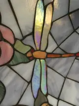 Grote Tiffany-stijl Hanglamp – Lucide Belgisch Design – Ø 43 cm – foto 7 – kavel bij De Kringwinkel, Heverlee