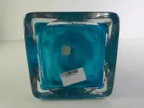 Blauwe glazen tafellamp Cristal Daum – foto 6 – kavel bij De Kringwinkel, Heverlee
