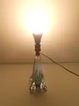 Design glazen lampvoet – foto 10 – kavel bij De Kringwinkel, Heverlee