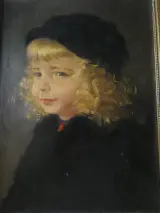 Olieverfschilderij Portret van Raymond Lefebure (1918) – foto 3 – kavel bij De Kringwinkel, Heverlee